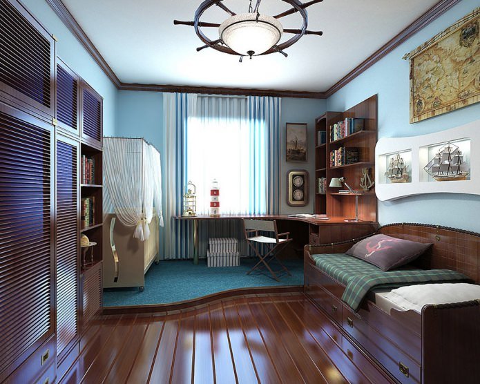 wooden floor