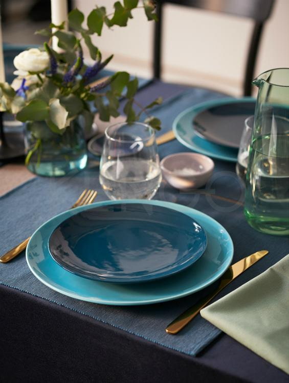 Комплект прибори FERGRIK смарагд plates