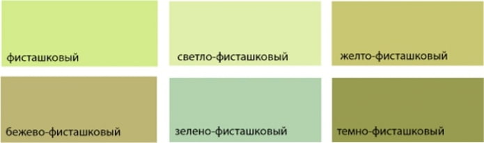 нюанси на шам фъстък