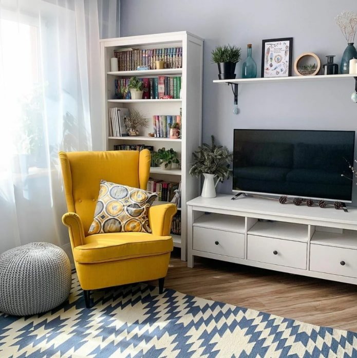 жълт фотьойл ikea