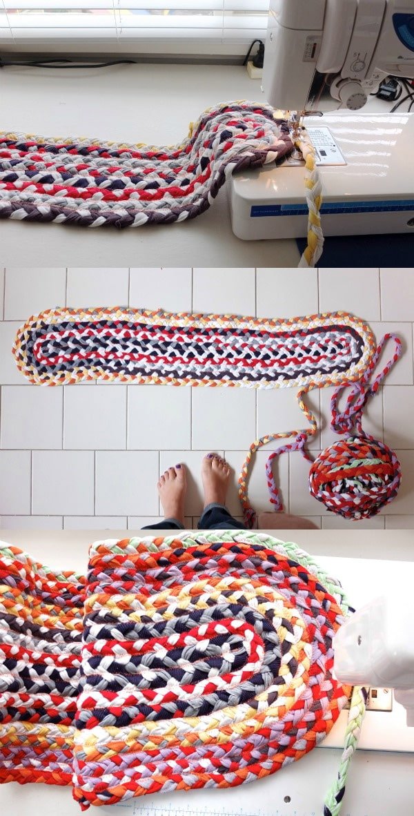 Изграждане up the rug