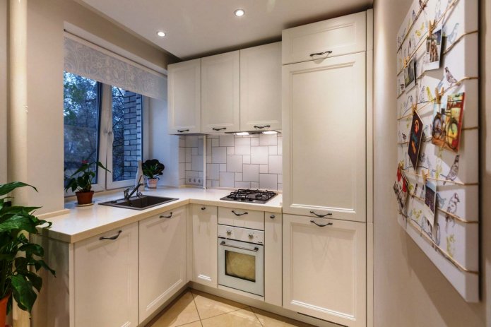 small scandi kitchen