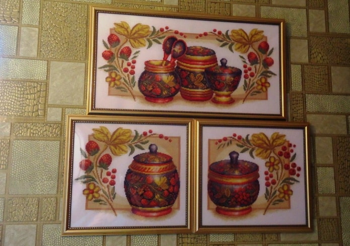 кухненски панел с бродерия 
