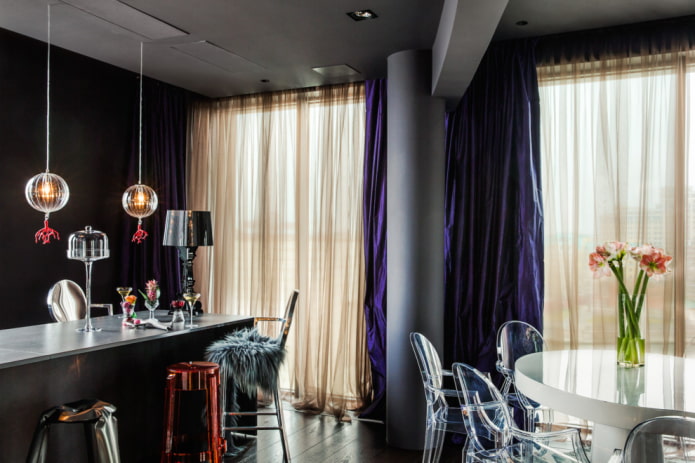 long curtain