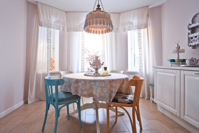 openwork curtains
