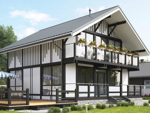 Зовнішня обробка з імітацією фахверка