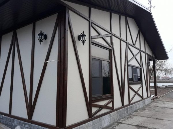 Варіант конструкції каркасного будинку