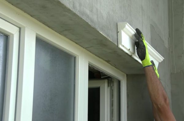 Установка верхнього елемента