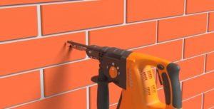 Крок 2 - Свердління отворів для анкерів