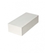 Цегла лицювальна силікатна повнотіла одинарна біла гладка