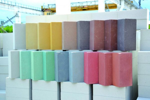 Кольорові силікатні блоки
