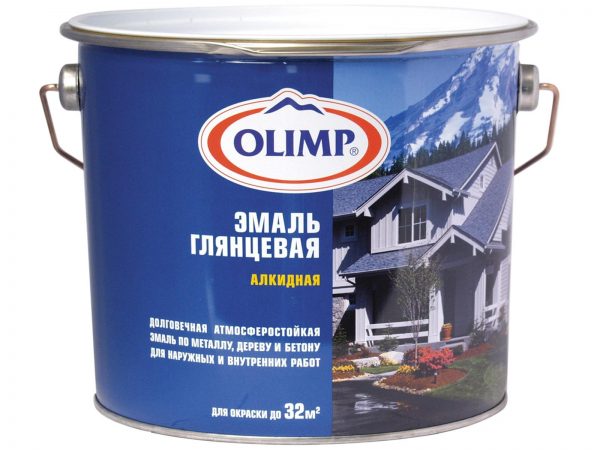 Алкідні склади відрізняються універсальністю: одна і та ж фарба підходить для роботи по бетону і металу