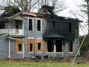 Сажа, що утворилася під час пожежі