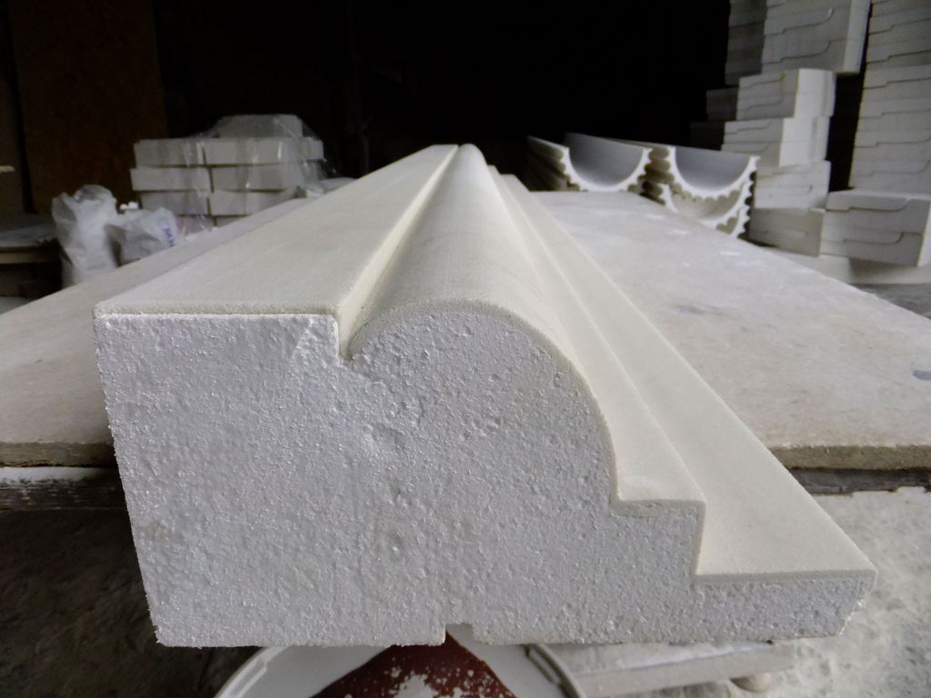 Архітектурно-декоративні елементи з пінополістиролу