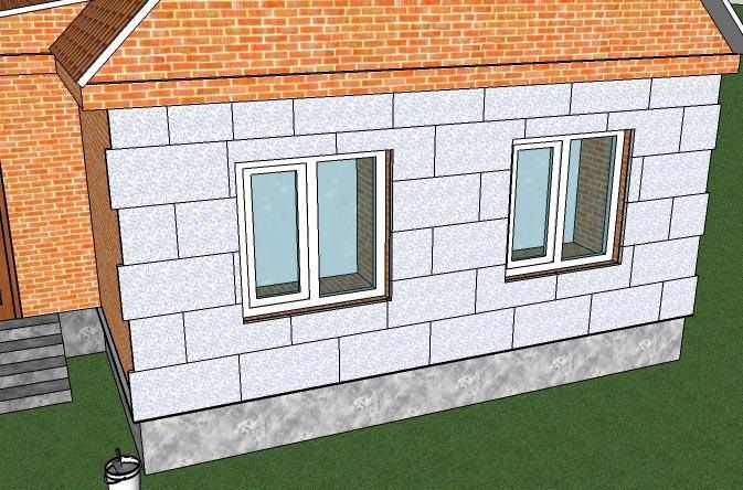 Не рекомендується монтувати більше двох рядів за один раз – потрібно дочекатися, поки клей схопиться