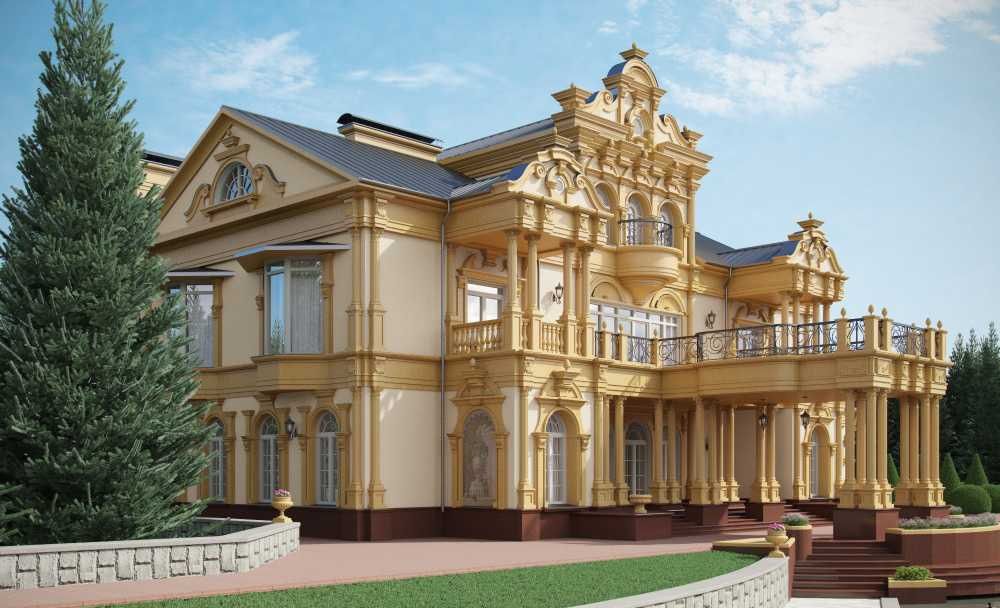 Колірна гамма - бежевий з золотом