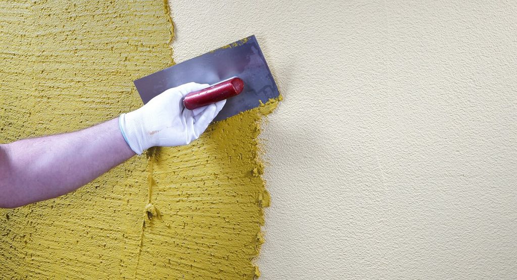 Декоративна штукатурка по гіпсокартону