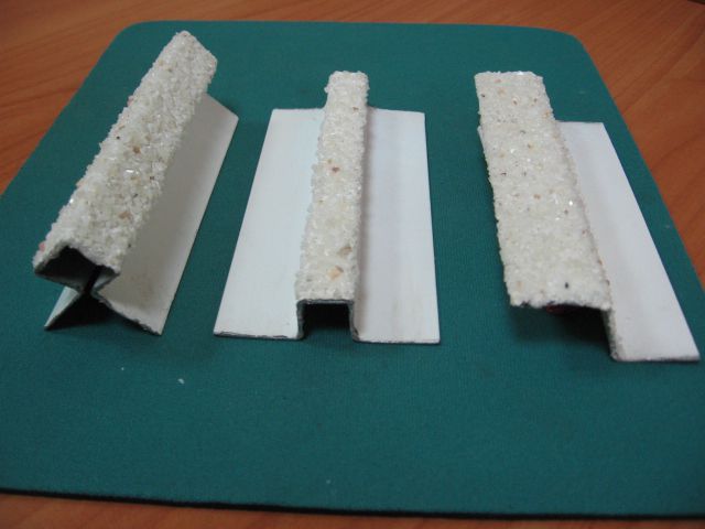 Декоративні планки швів з кам'яною крихтою