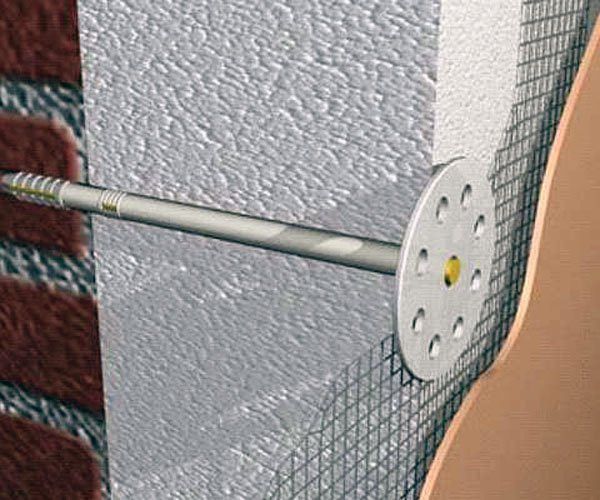 Дюбеля для теплоізоляції