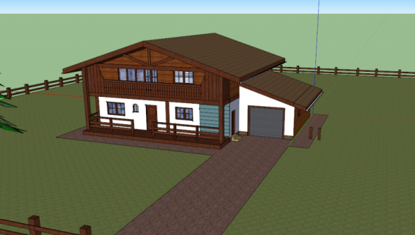 Ще один варіант фасаду