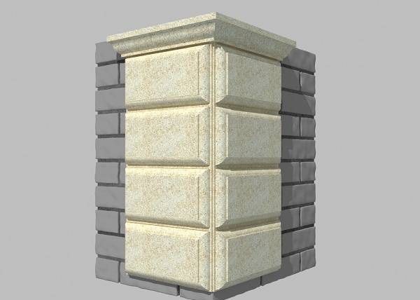 Чергова модель рустованого куточка. Чергова модель рустованого куточка