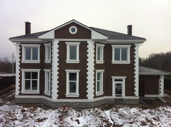 Гіпсова штукатурка фасаду