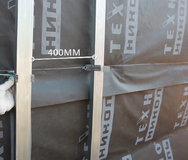 Кріплення профілю під сайдинг