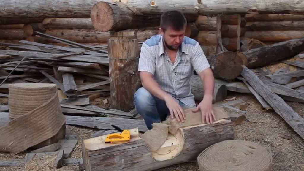 Як правильно укласти міжвінцевий утеплювач