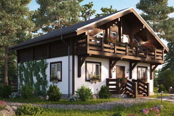 Зміщений будинок 225 кв.м