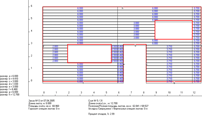 Комп'ютерна програма для розрахунку сайдингу