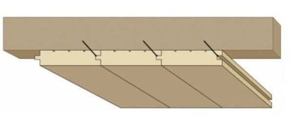 Приховане кріплення дощок саморізами під 45 градусів
