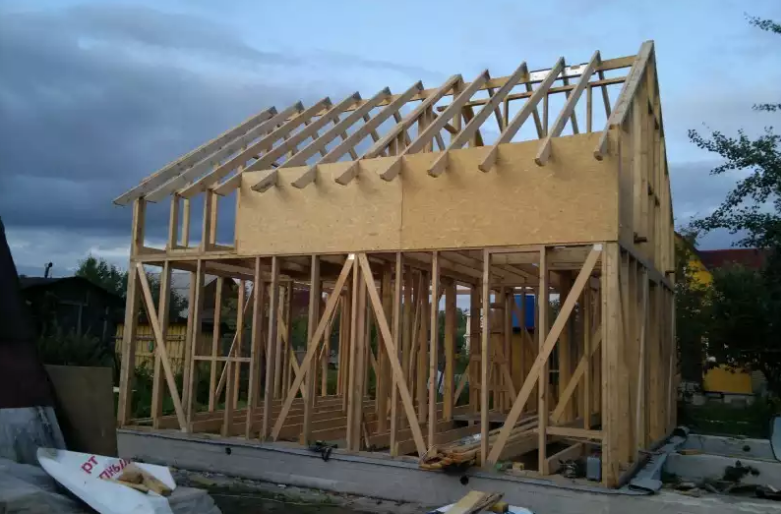 Кріплення листів під крокви