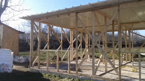 Каркасний дах