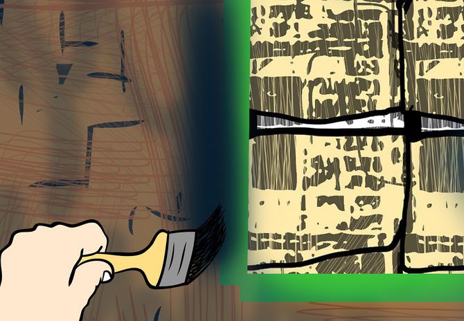 Вам знадобиться кисть для фарбування місць, куди ви не можете дістатися розпилювачем або валиком.