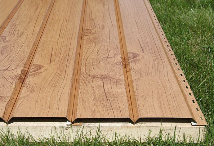 Металевий сайдинг під дерево