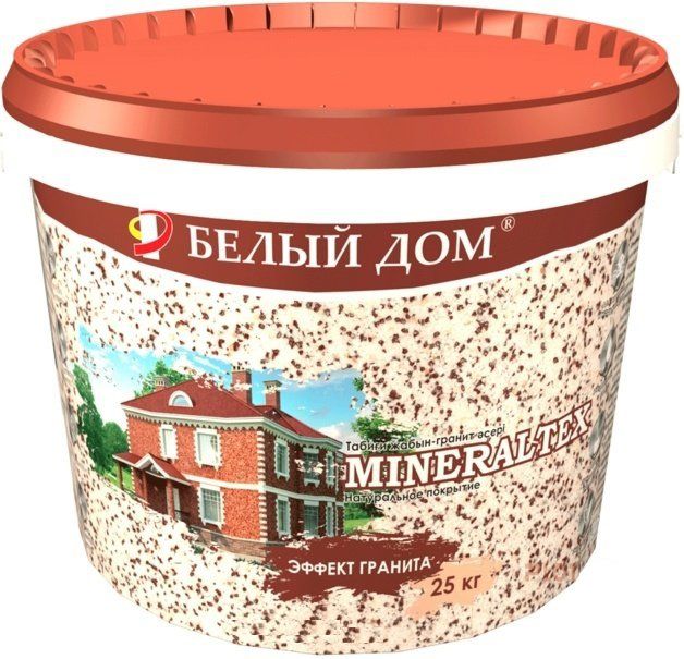Мінеральна декоративна штукатурка на емульсійній основі для зовнішнього і внутрішнього застосування