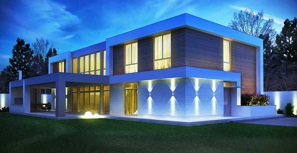 Модульні будинки в стилі мінімалізм