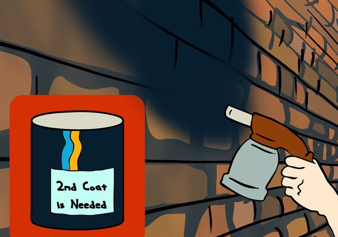 Нанесіть другий шар фарби