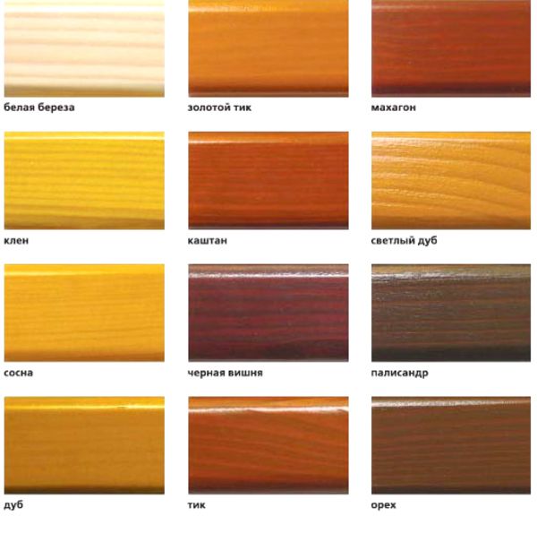 Деякі відтінки лаку