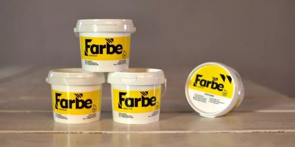 Зразки пластирів Farbe
