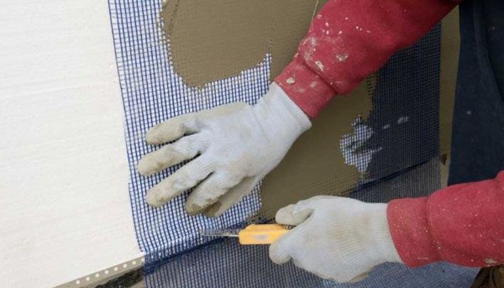 Обрізка зайвої сітки