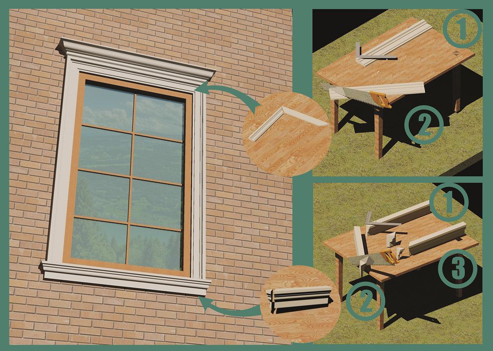 Не поспішайте викидати обрізки від деталей; вони можуть знадобитися для встановлення наступних вікон