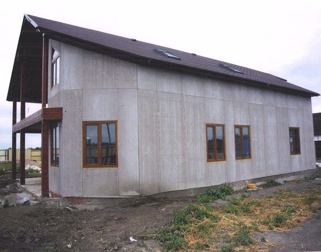 Обшивка будинку ДСП плитами