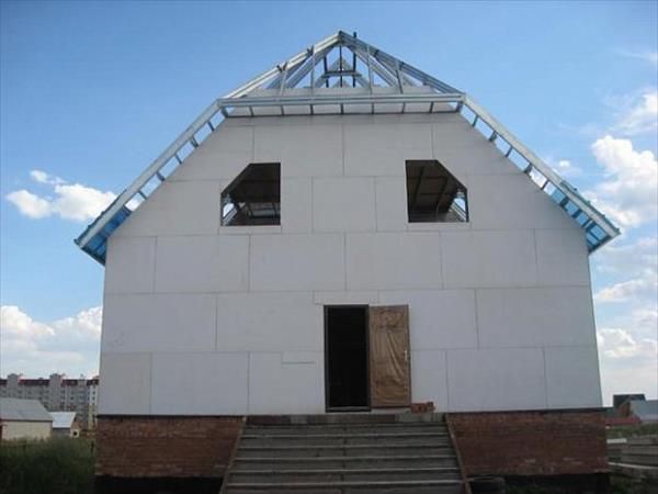 Обшивка листами ГВЛ