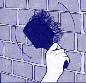 Очищення поверхні стін