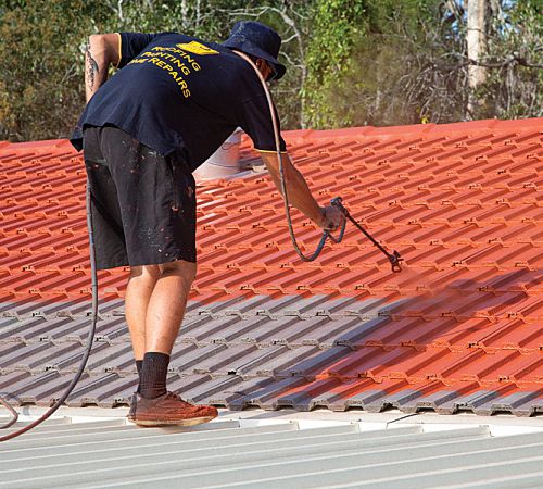 Фарбування даху