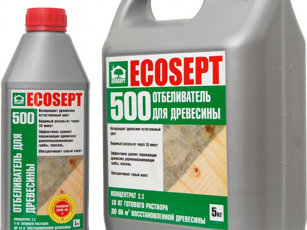 Відбілювач для дерева ECOSEPT 500