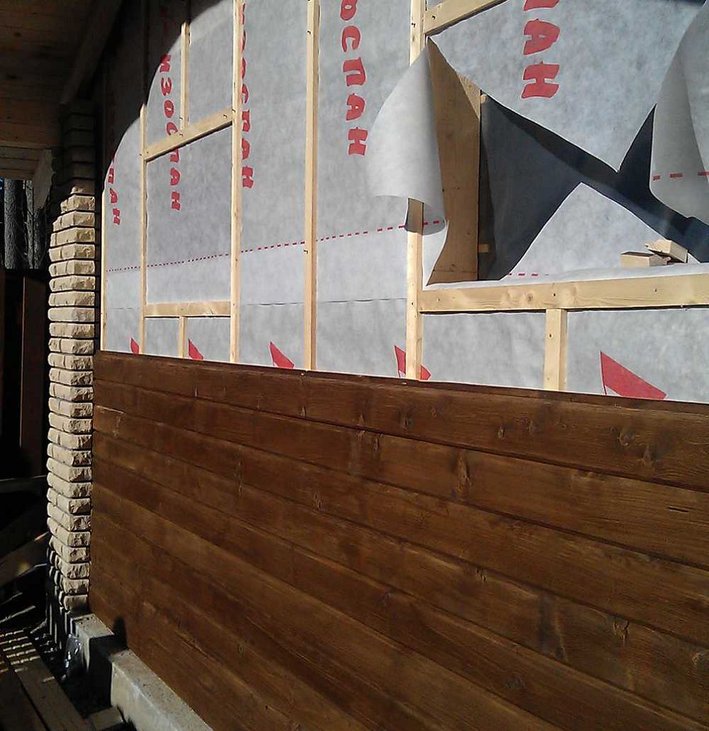 Оздоблення фасаду вагонкою