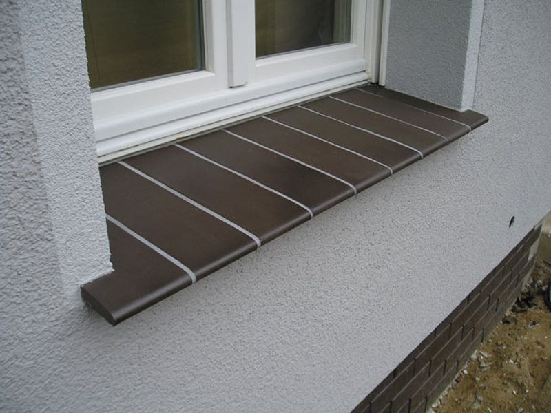 Відлив як декоративний елемент вікна