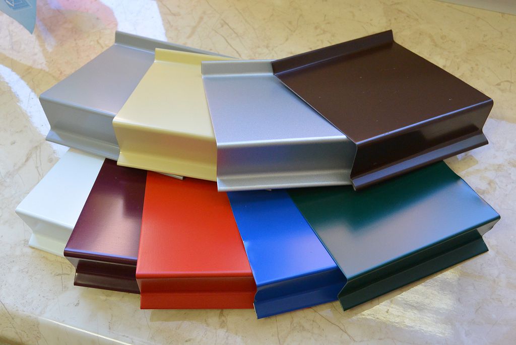 Відливи з полімерним покриттям